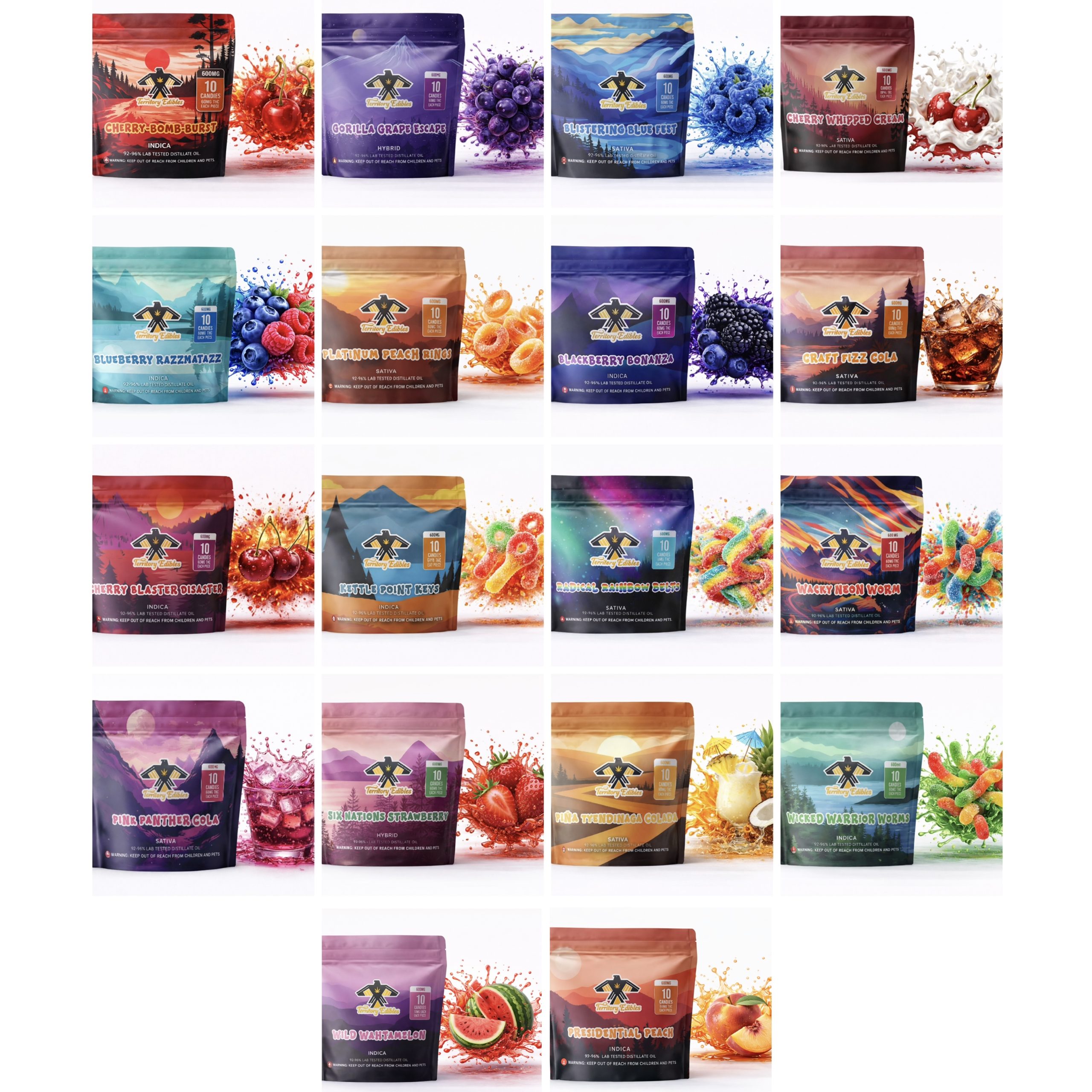 Territory Edibles, 600mg THC - Image 12