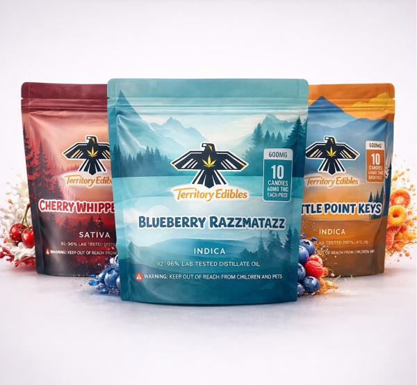 Territory Edibles, 600mg THC