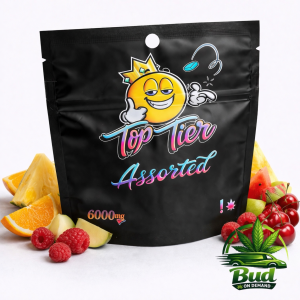 Top Tier 6000mg Infused Gummies
