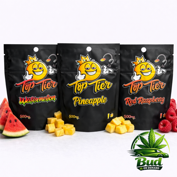 Top Tier 500mg Infused Gummies