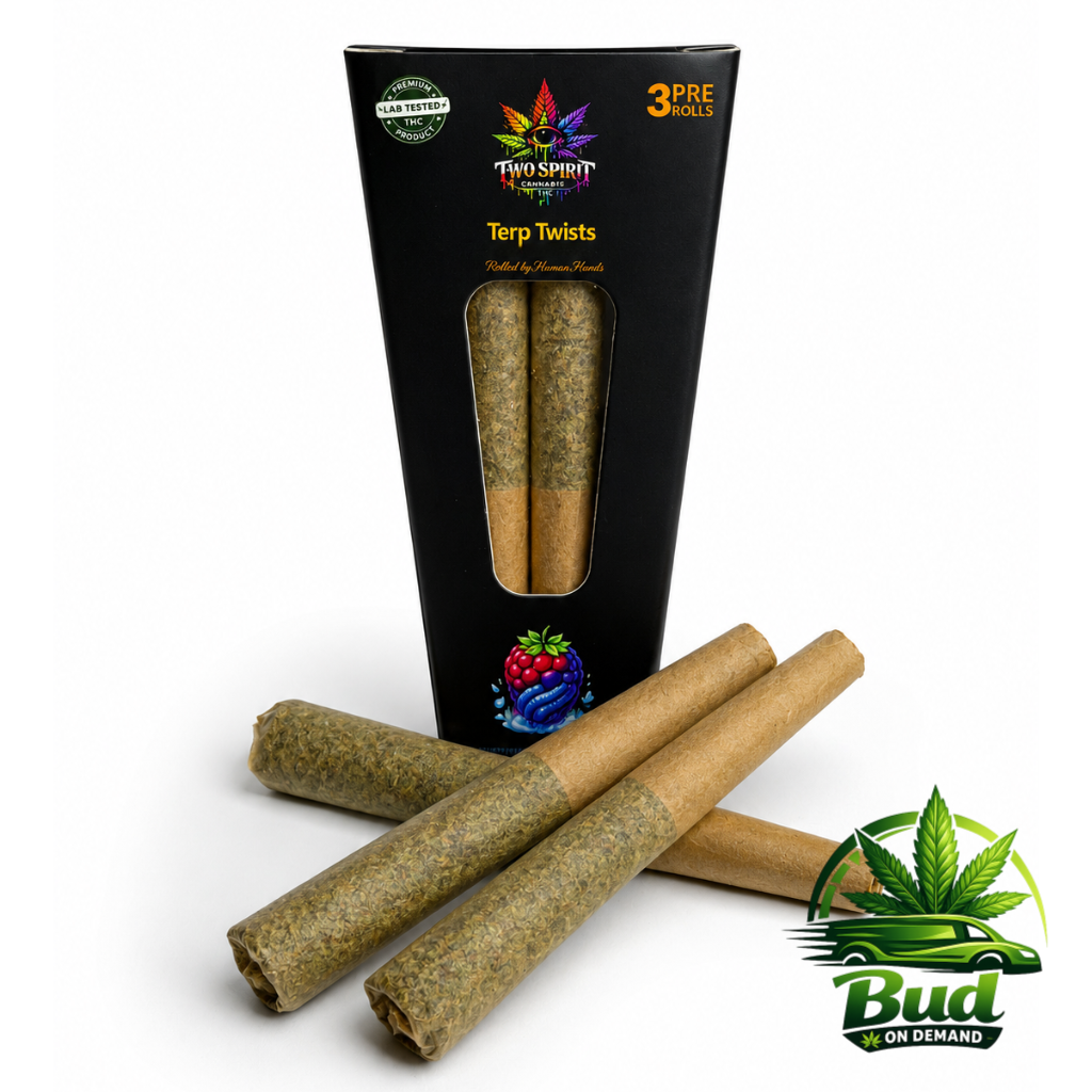 Terp Twists Infused Pre-Rolls Cannabis High Potency